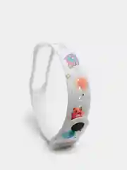 Молочный ремешки с рисунком для Xiaomi mi Band 5