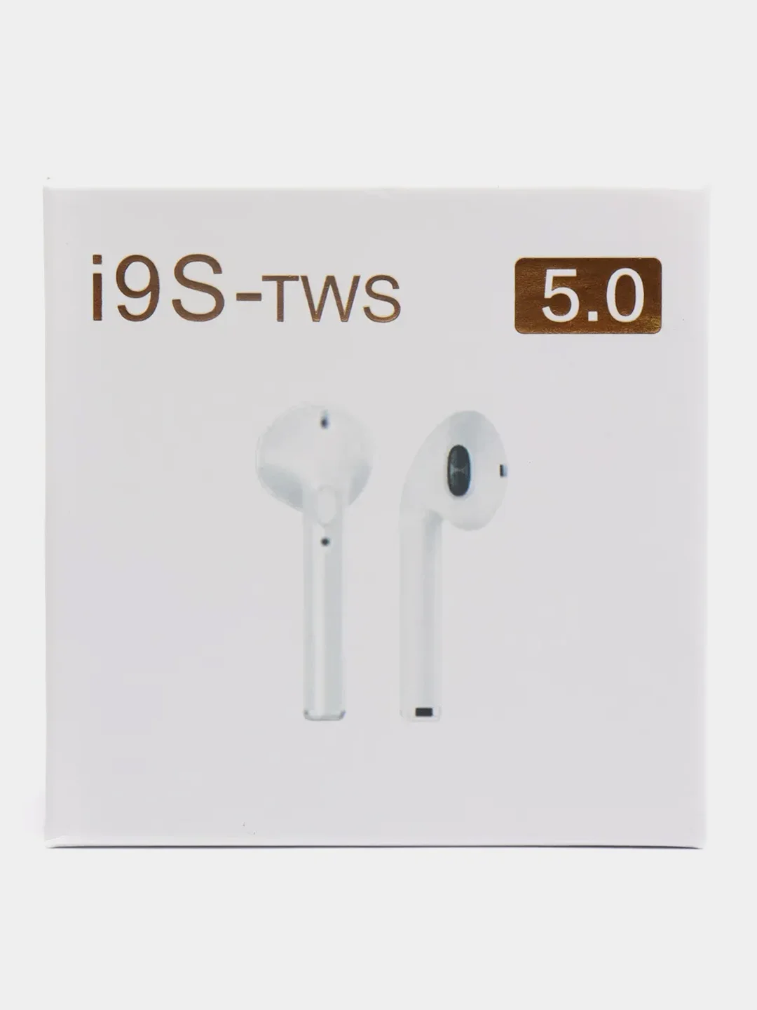 Наушники беспроводные i9s tws Bluetooth с чехлом и карабином