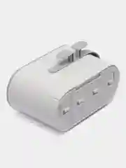 Полка органайзер в ванную для косметики с держателем для фена