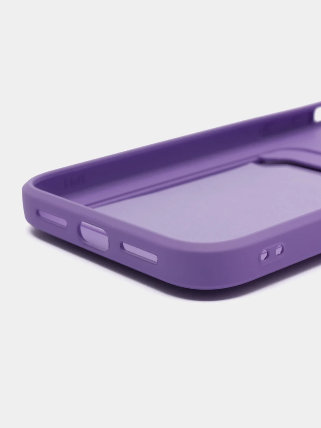 Лавандовый чехол для Apple  iPhone 13 PRO, с защитой камеры и держателем для карт