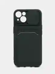 Чехол для Apple  iPhone 13 PRO, с защитой камеры и держателем для карт