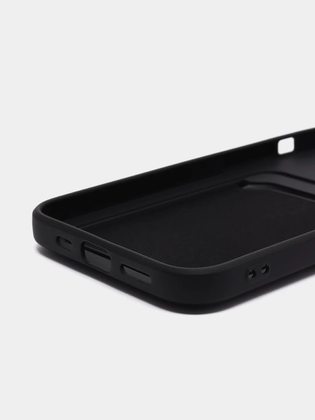 Синий чехол для Apple  iPhone 13 PRO, с защитой камеры и держателем для карт