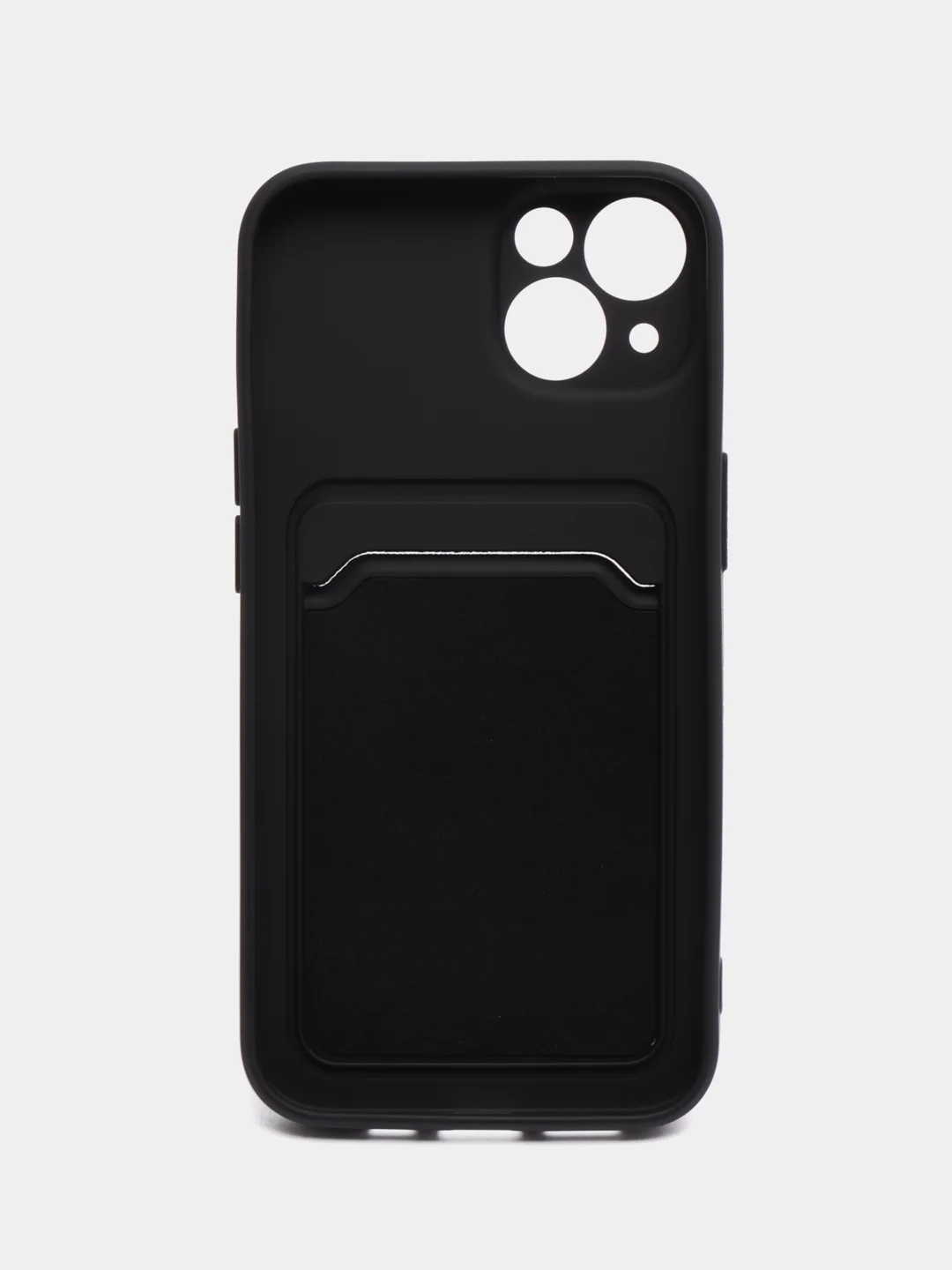 Синий чехол для Apple  iPhone 13 PRO, с защитой камеры и держателем для карт