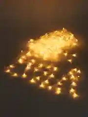 Гирлянда штора 3х1 "Звезды Олень Колокол Елка" светодиодная новогодняя, теплый желтый цвет