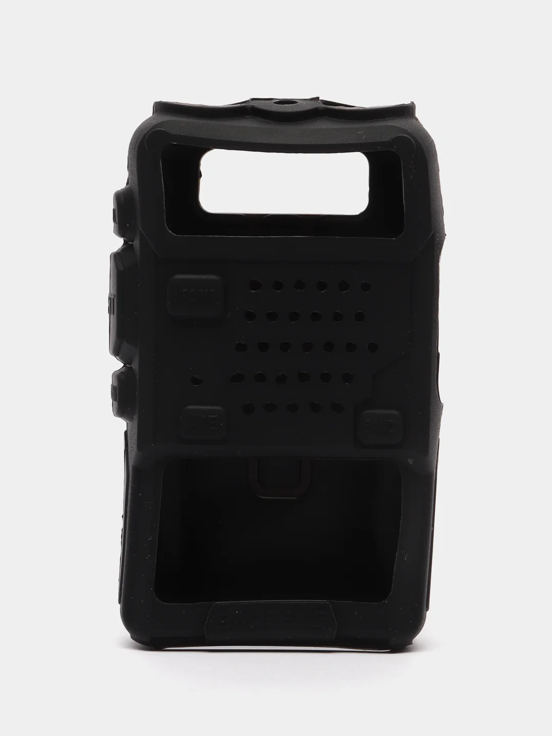 Черный чехол силиконовый для рации Baofeng UV-5R (Бауфенг)