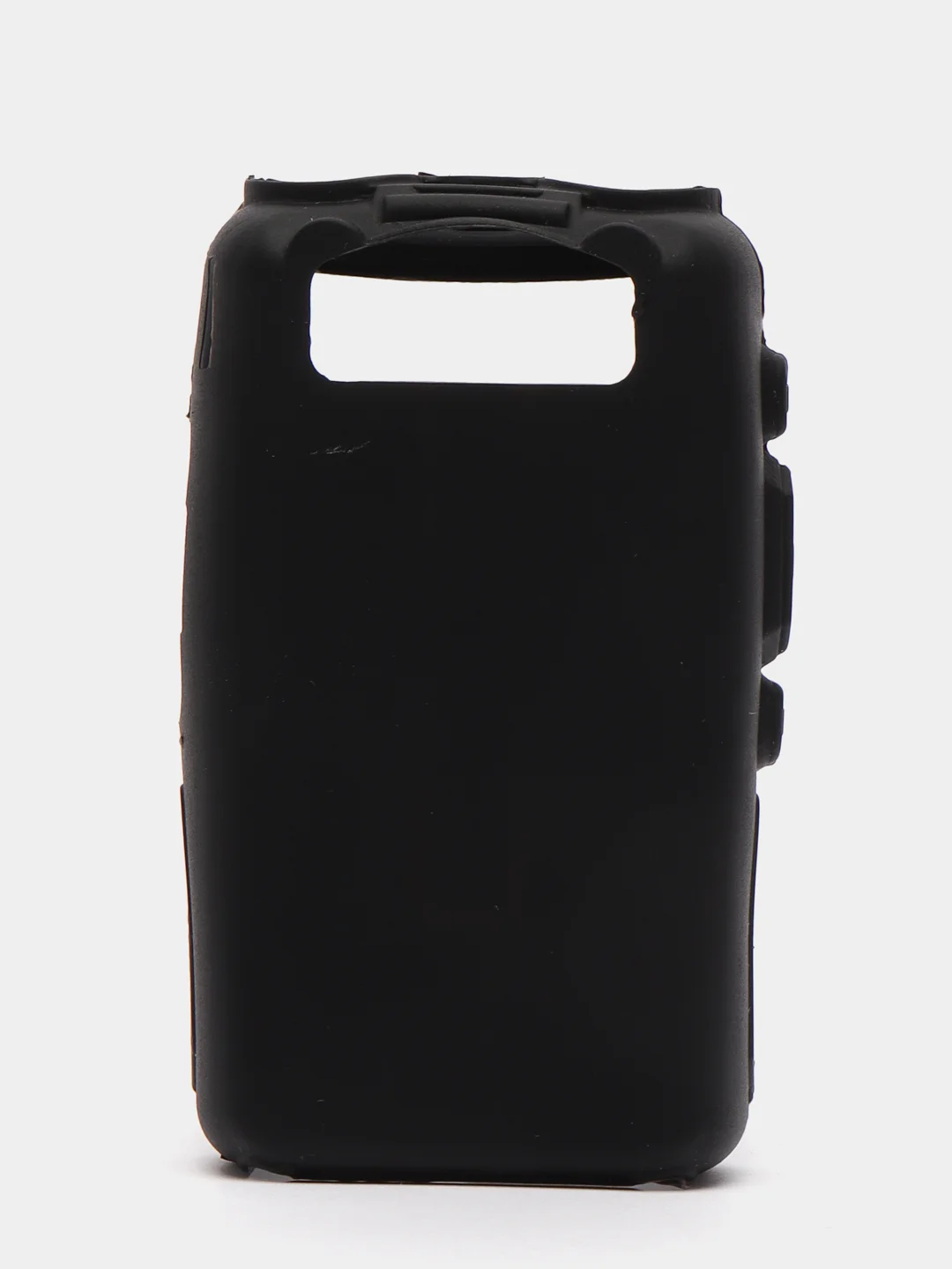 Черный чехол силиконовый для рации Baofeng UV-5R (Бауфенг)