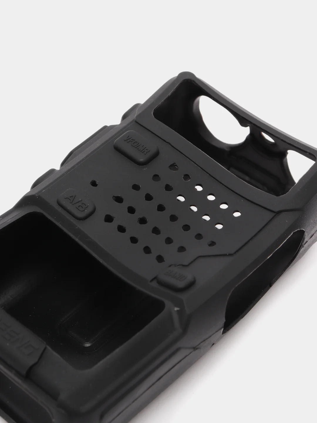 Черный чехол силиконовый для рации Baofeng UV-5R (Бауфенг)