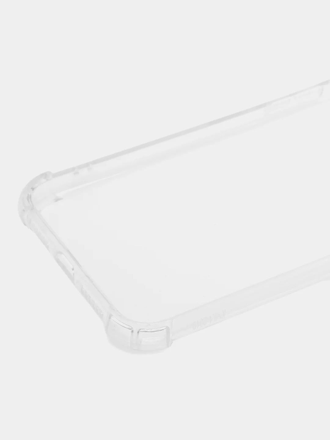 Чехол силиконовый для iPhone, прозрачный, противоударный, усиленный
