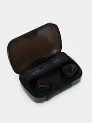Черный наушники беспроводные M10 tws bluetooth с Power bank. Повербанк