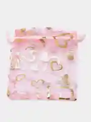 Конфетный мешочки подарочные для украшений, 10 х 12 см