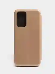 Золотой чехол книжка для Samsung Galaxy A33 на магните с функцией подставки
