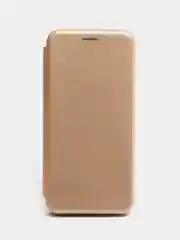 Золотой чехол-книжка для Samsung Galaxy A23, на магните, с функцией подставки
