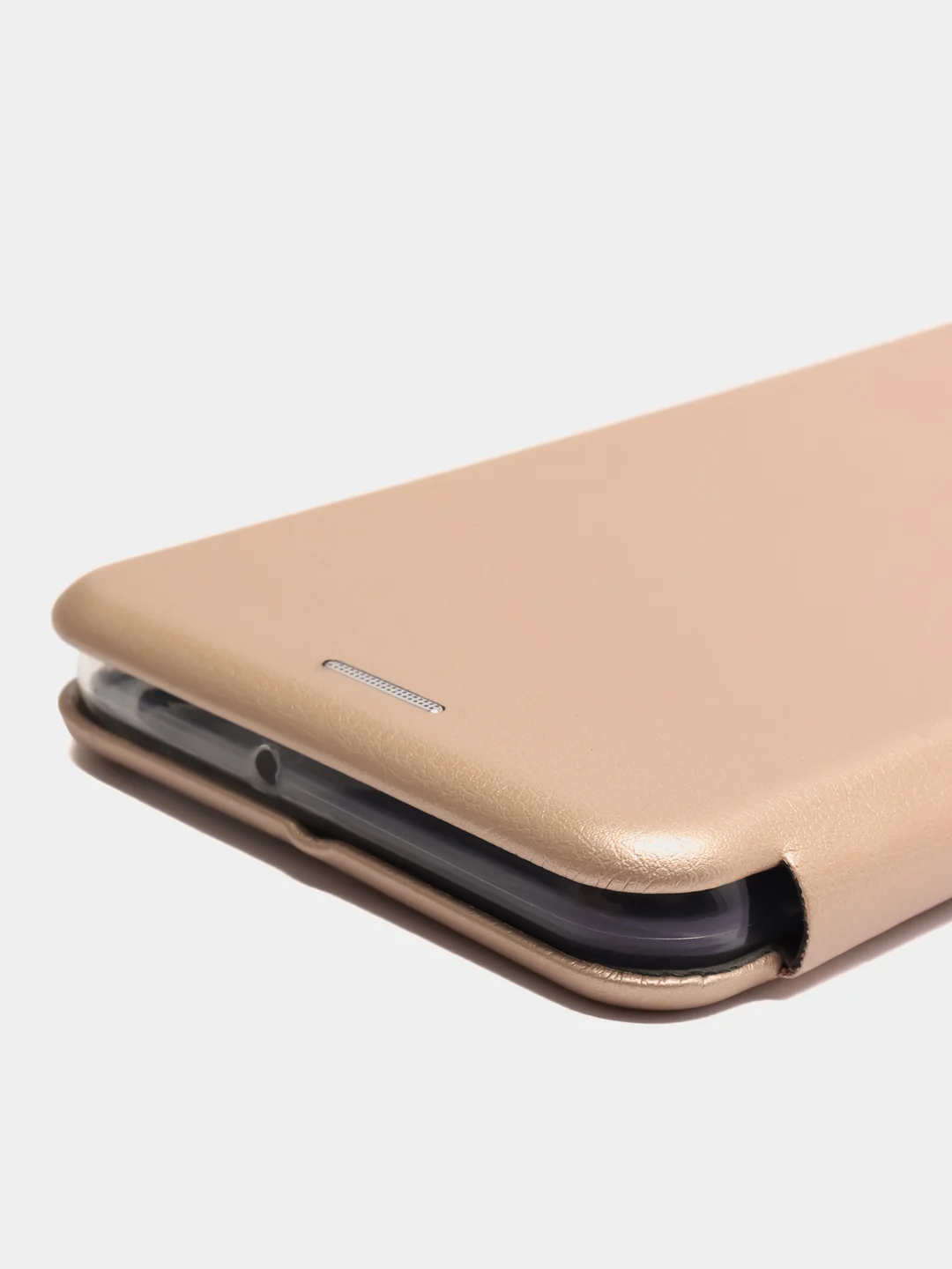 Золотой чехол-книжка для Samsung Galaxy A23, на магните, с функцией подставки