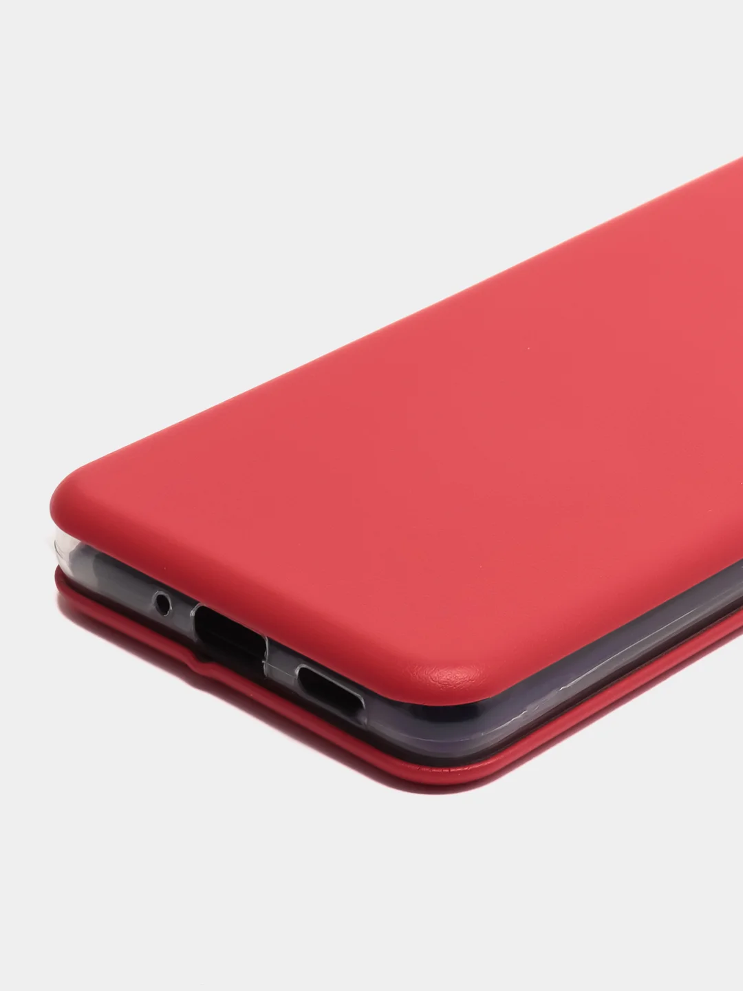 Красный чехол книжка для Samsung Galaxy A33 на магните с функцией подставки