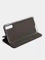 Черный чехол книжка Samsung Galaxy A50, A30S, A50S (Самсунг А50, А30С, А50С)