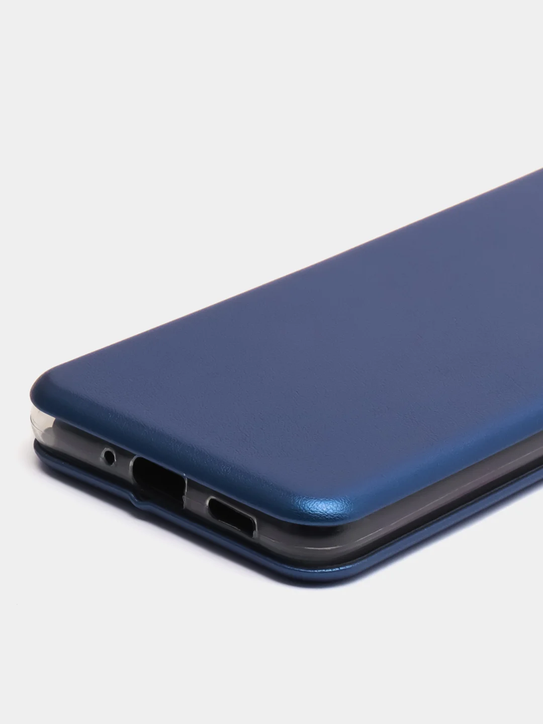 Синий чехол книжка для Samsung Galaxy A33 на магните с функцией подставки
