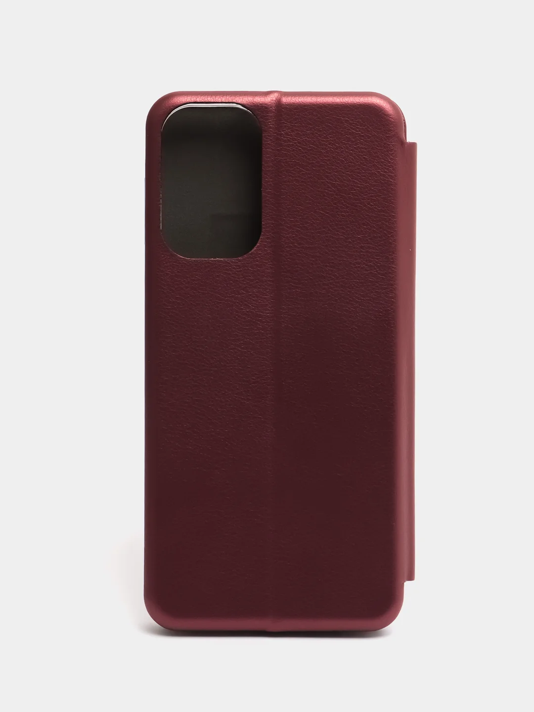 Багровый чехол-книжка для Samsung Galaxy A23, на магните, с функцией подставки