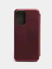 Багровый чехол-книжка для Samsung Galaxy A23, на магните, с функцией подставки