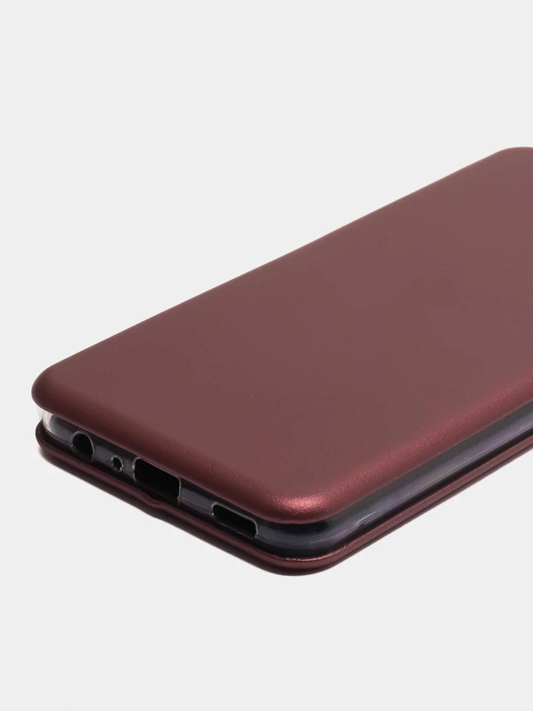 Багровый чехол-книжка для Samsung Galaxy A23, на магните, с функцией подставки