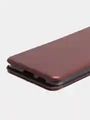 Багровый чехол-книжка для Samsung Galaxy A53, на магните, с функцией подставки