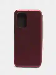 Багровый чехол-книжка для Samsung Galaxy A53, на магните, с функцией подставки