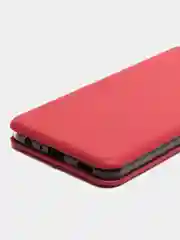 Красный чехол-книжка для Samsung Galaxy A23, на магните, с функцией подставки