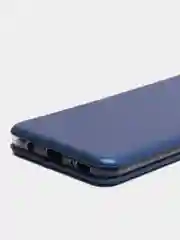 Синий чехол книжка Samsung Galaxy A50, A30S, A50S (Самсунг А50, А30С, А50С)