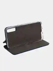 Синий чехол книжка Samsung Galaxy A50, A30S, A50S (Самсунг А50, А30С, А50С)