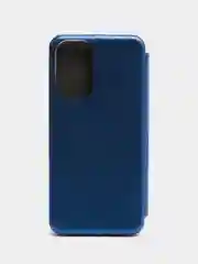 Синий чехол-книжка для Samsung Galaxy A23, на магните, с функцией подставки