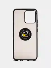 Чехол для Realme C30, C30s, Narzo 50i Prime с магнитом и кольцом противоударный