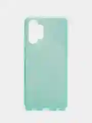 Бирюзовый чехол блестящий Samsung Galaxy A32, накладка c блёстками Самсунг А32