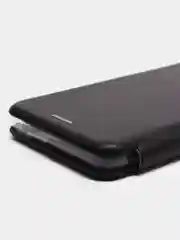 Черный чехол книжка для Samsung Galaxy A33 на магните с функцией подставки