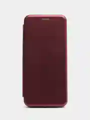 Багровый чехол книжка для Samsung Galaxy A33 на магните с функцией подставки