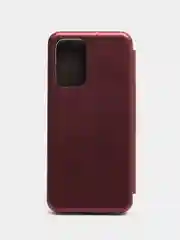 Багровый чехол книжка для Samsung Galaxy A33 на магните с функцией подставки