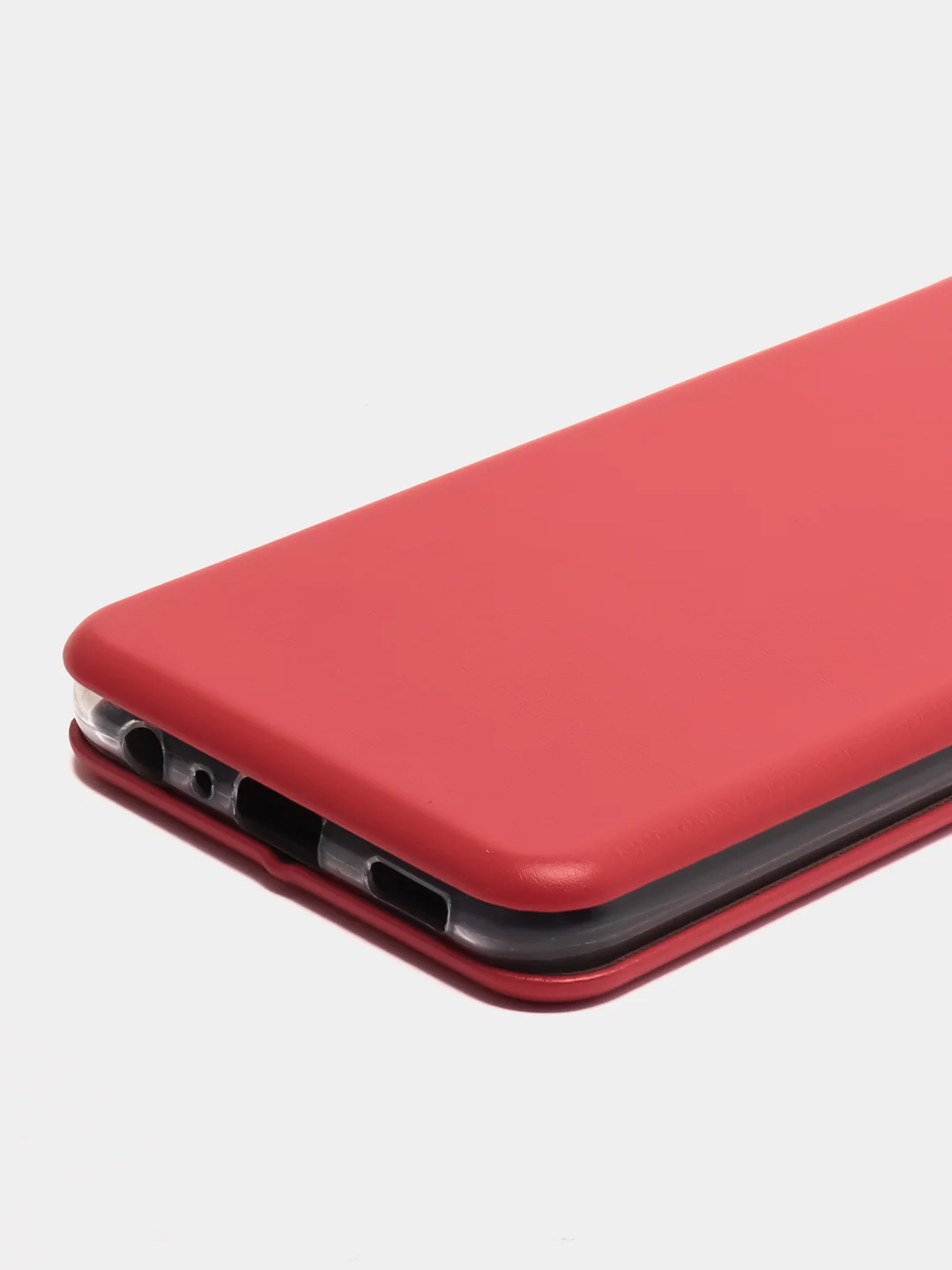 Красный чехол-книжка для Samsung Galaxy A13 на магните, с функцией подставки