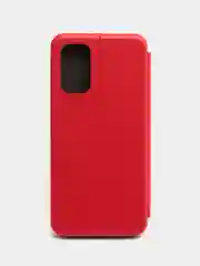 Красный чехол-книжка для Samsung Galaxy A13 на магните, с функцией подставки