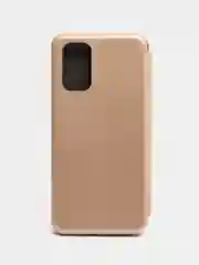 Золотой чехол-книжка для Samsung Galaxy A13 на магните, с функцией подставки