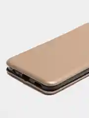 Золотой чехол-книжка для Samsung Galaxy A13 на магните, с функцией подставки