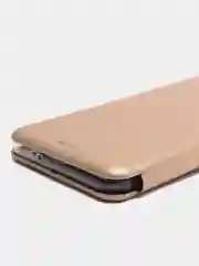 Золотой чехол-книжка для Samsung Galaxy A13 на магните, с функцией подставки