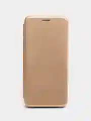 Золотой чехол-книжка для Samsung Galaxy A13 на магните, с функцией подставки