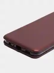 Бордовый чехол-книжка для Samsung Galaxy A13 на магните, с функцией подставки