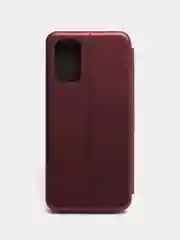 Бордовый чехол-книжка для Samsung Galaxy A13 на магните, с функцией подставки