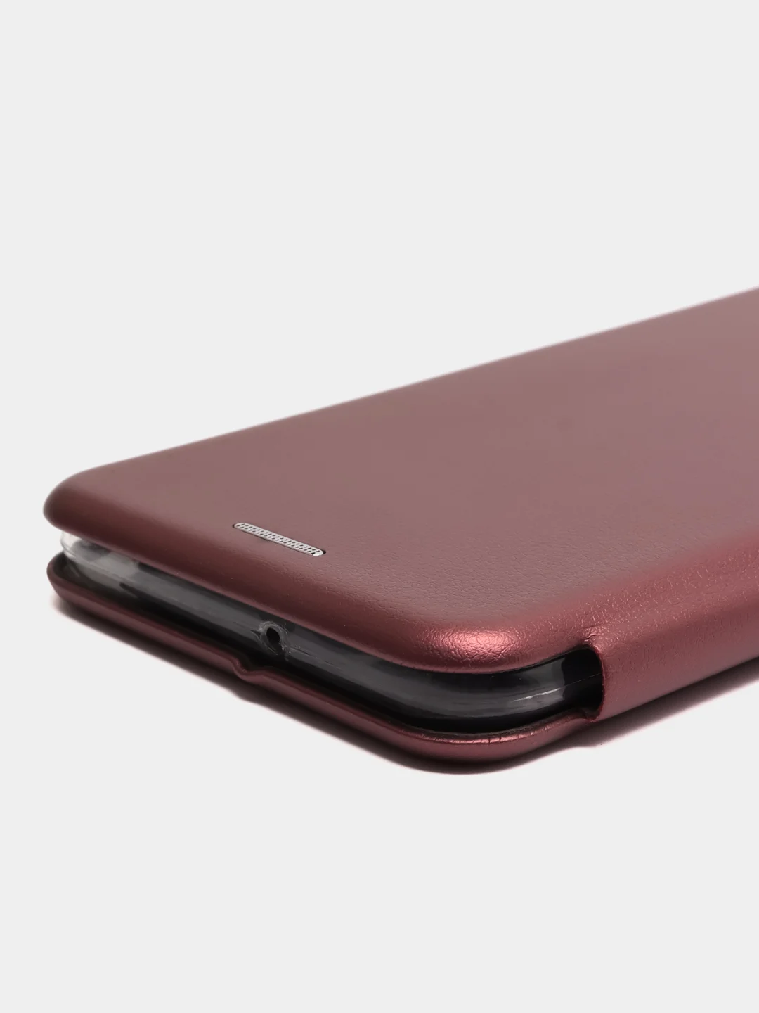 Багровый чехол книжка Samsung Galaxy A50, A30S, A50S (Самсунг А50, А30С, А50С)