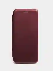 Багровый чехол книжка Samsung Galaxy A50, A30S, A50S (Самсунг А50, А30С, А50С)