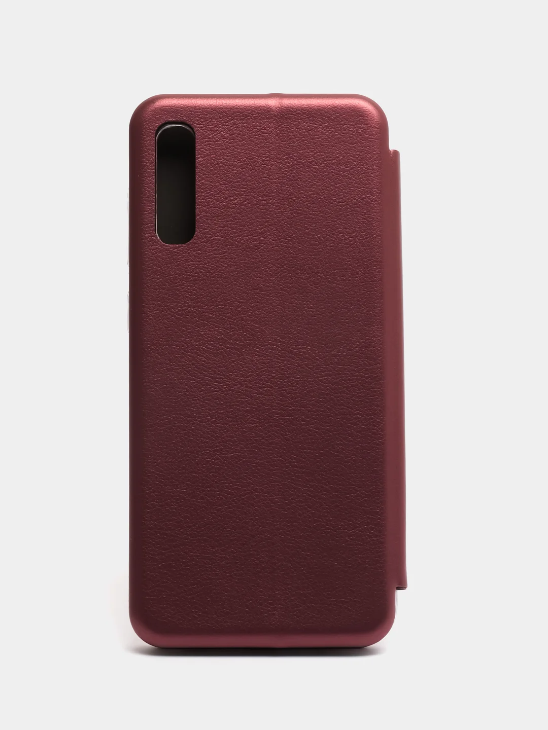 Багровый чехол книжка Samsung Galaxy A50, A30S, A50S (Самсунг А50, А30С, А50С)