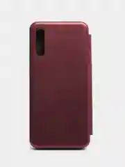 Багровый чехол книжка Samsung Galaxy A50, A30S, A50S (Самсунг А50, А30С, А50С)