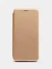 Золотой чехол-книжка для Samsung Galaxy A53, на магните, с функцией подставки