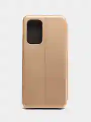 Золотой чехол-книжка для Samsung Galaxy A53, на магните, с функцией подставки