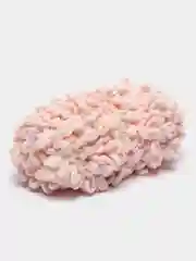 Пастельно-коралловый пряжа Alize Puffy Fine, петельки маленькие, 100 г, 14 м