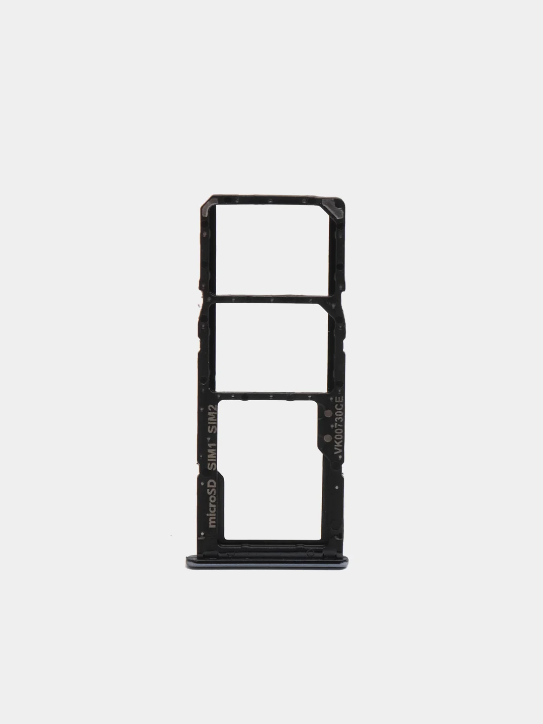 Черный контейнер SIM / Держатель сим карты / Сим лоток  для Samsung A51 / A71 / A515F / A715F